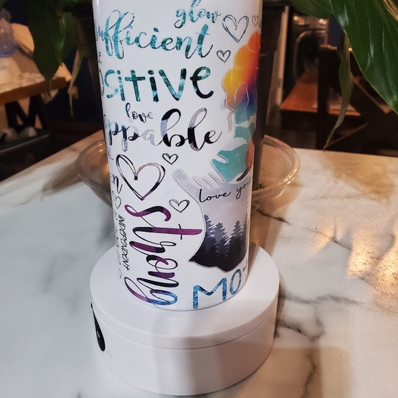 Love Yourself Motivational 4 in 1 Can Cooler 14oz Tumbler 🎉sale - Picture 14 of 16